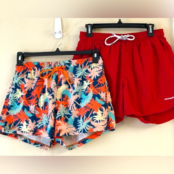 Bundle Postmarc & Maagic Swim Shorts Medium/Small Athletic Beach Vacation - Picture 1 of 15